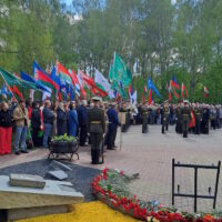 Лидеры профсоюзной ячейки и идеологического актива ОАО «НИИ Стройэкономика» совместно с Администрацией Советского района г. Минска , а также представителями трудовой интеллигенции Советского района возложили цветы у камня-мемориала «Жертвам Чернобыля» в Парке Дружбы народов.