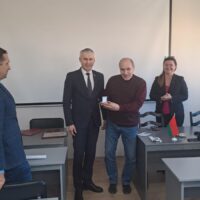 30 января 2026 состоялось открытие музея истории ОАО «НИИ Стройэкономика». На мероприятии присутствовал первый заместитель Министра архитектуры и строительства Наумович Владимир Александрович.