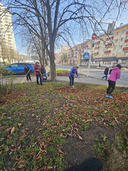 Месячник по санитарной очистке и благоустройству территории Советского района г. Минска